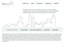 Tablet Screenshot of nexphase.com